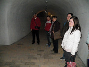 foto č.1: Návštěva brněnského podzemí